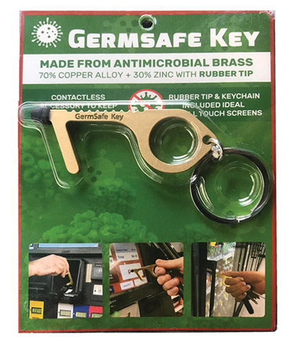 GermSafe-Brass-Key